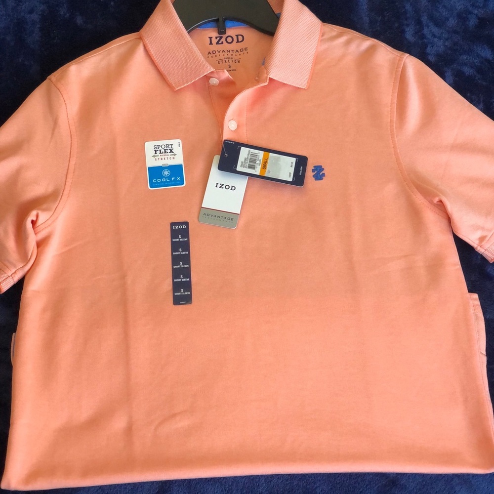 NWT IZOD sport flex cool FX polo !